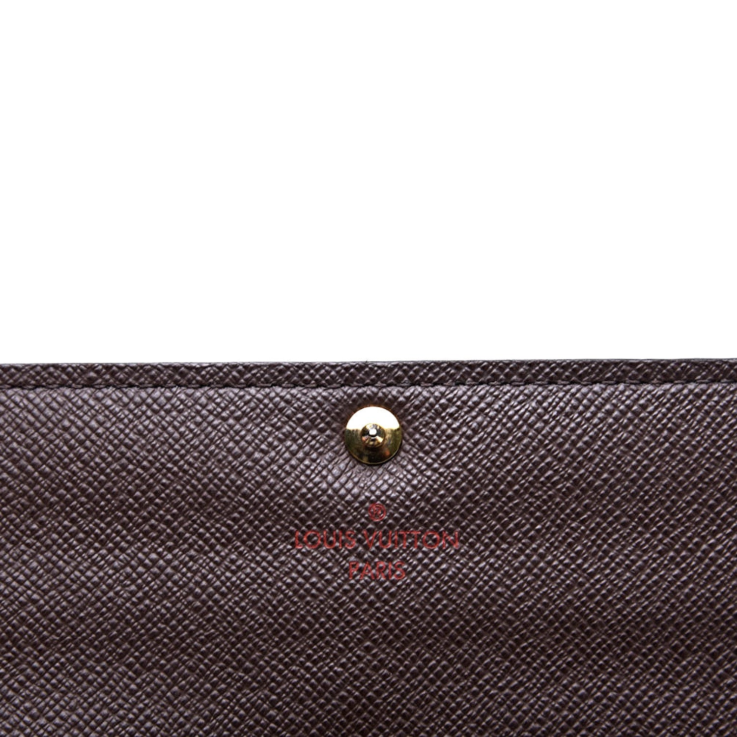 Louis Vuitton Damier Ebene Sarah Wallet 6 of 10