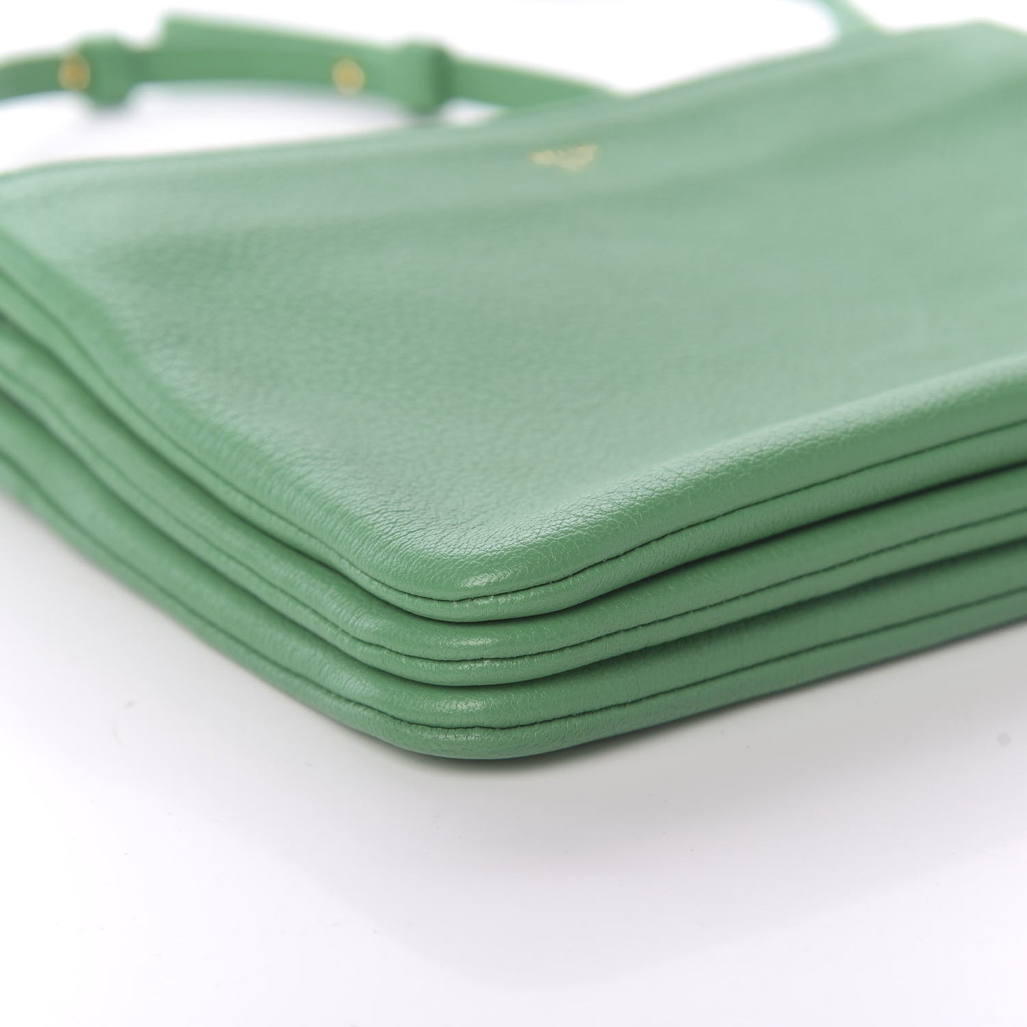 Goatskin Small Trio Crossbody Bag Palm
