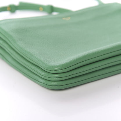 Celine Goatskin Small Trio Crossbody Bag Palm 5 of 8