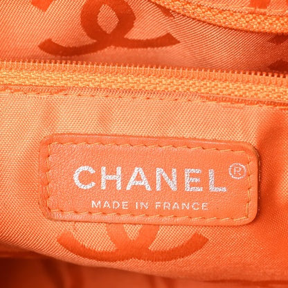 Chanel Calfskin Quilted Cambon Large Bowler Brown Beige 5 of 10