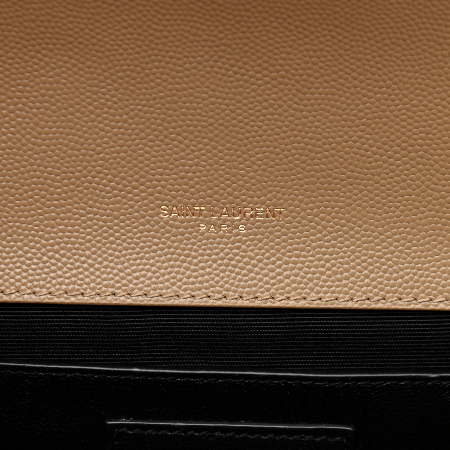 Grain De Poudre Textured Mixed Matelasse Medium Triquilt Monogram Satchel Dark Latte