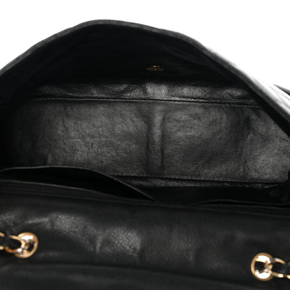 Chanel Caviar Quilted Jumbo Single Flap Black 5 of 14