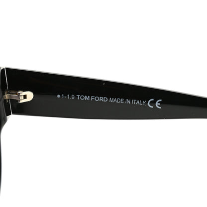 Tom Ford Slater Cat Eye Sunglasses TF658 Black 4 of 8