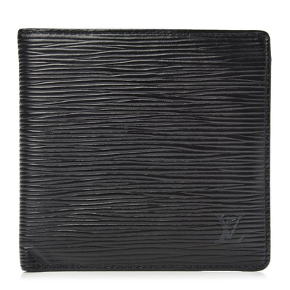 Louis Vuitton Epi Porte-Billets Cartes Credit Monnaie Wallet Black 1 of 12