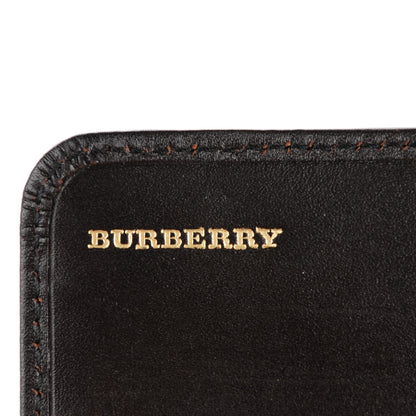 Burberry Haymarket Check Winsley Continental Wallet Chocolate 6 of 8