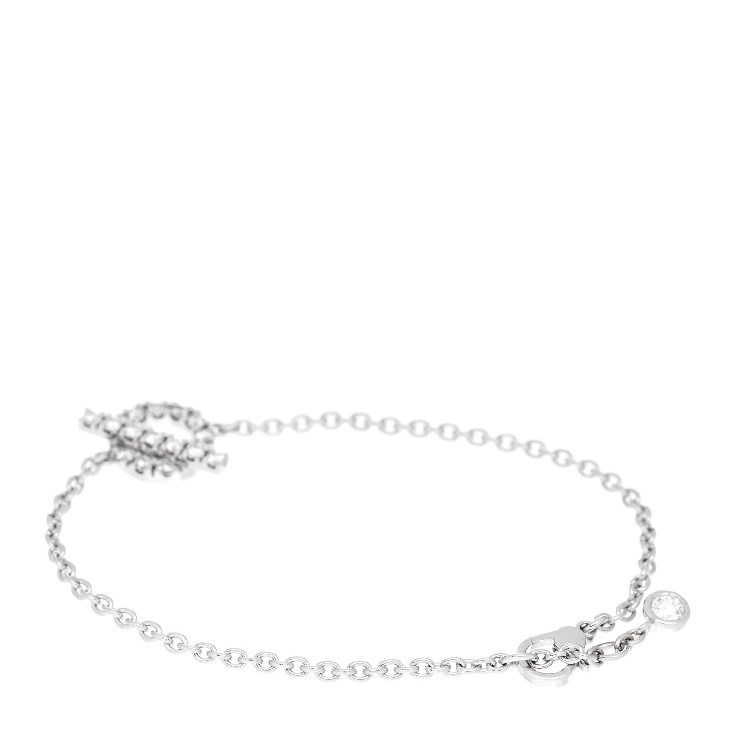 18K White Gold Diamond Finesse Bracelet SH