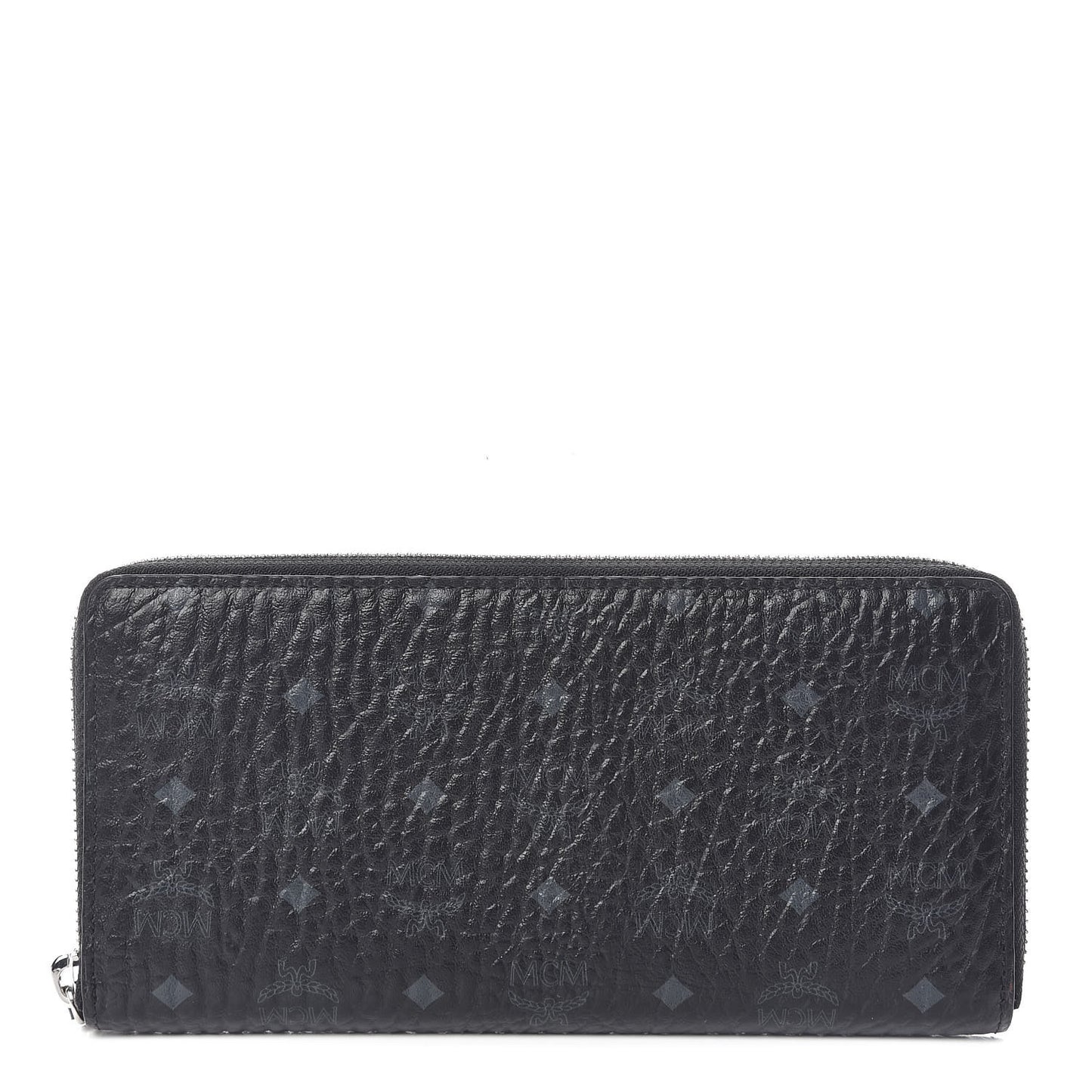 Visetos Large Zip Around Wallet Black