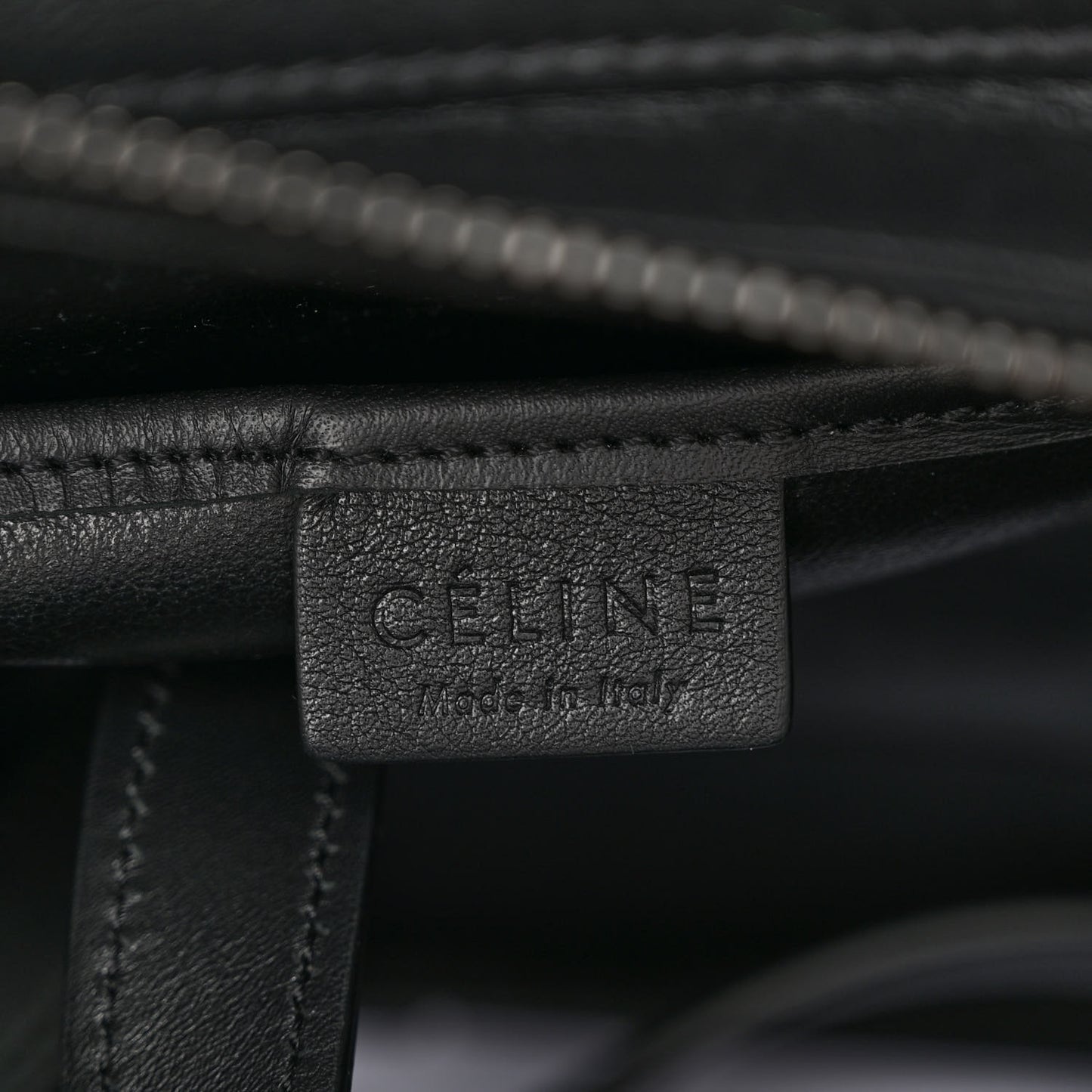 Lizard Smooth Calfskin Nano Luggage Natural Black