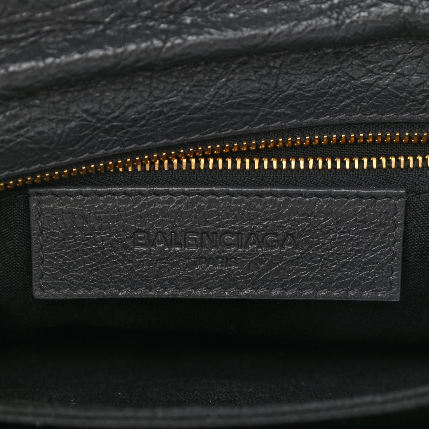 Agneau Giant 12 Gold Hardware Envelope Strap Clutch Gris Fossile