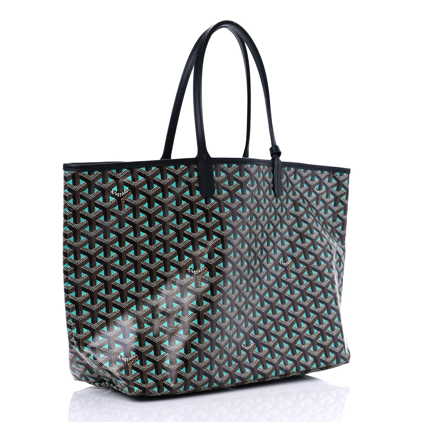 Goyardine Saint Louis Claire Voie PM Black Opaline