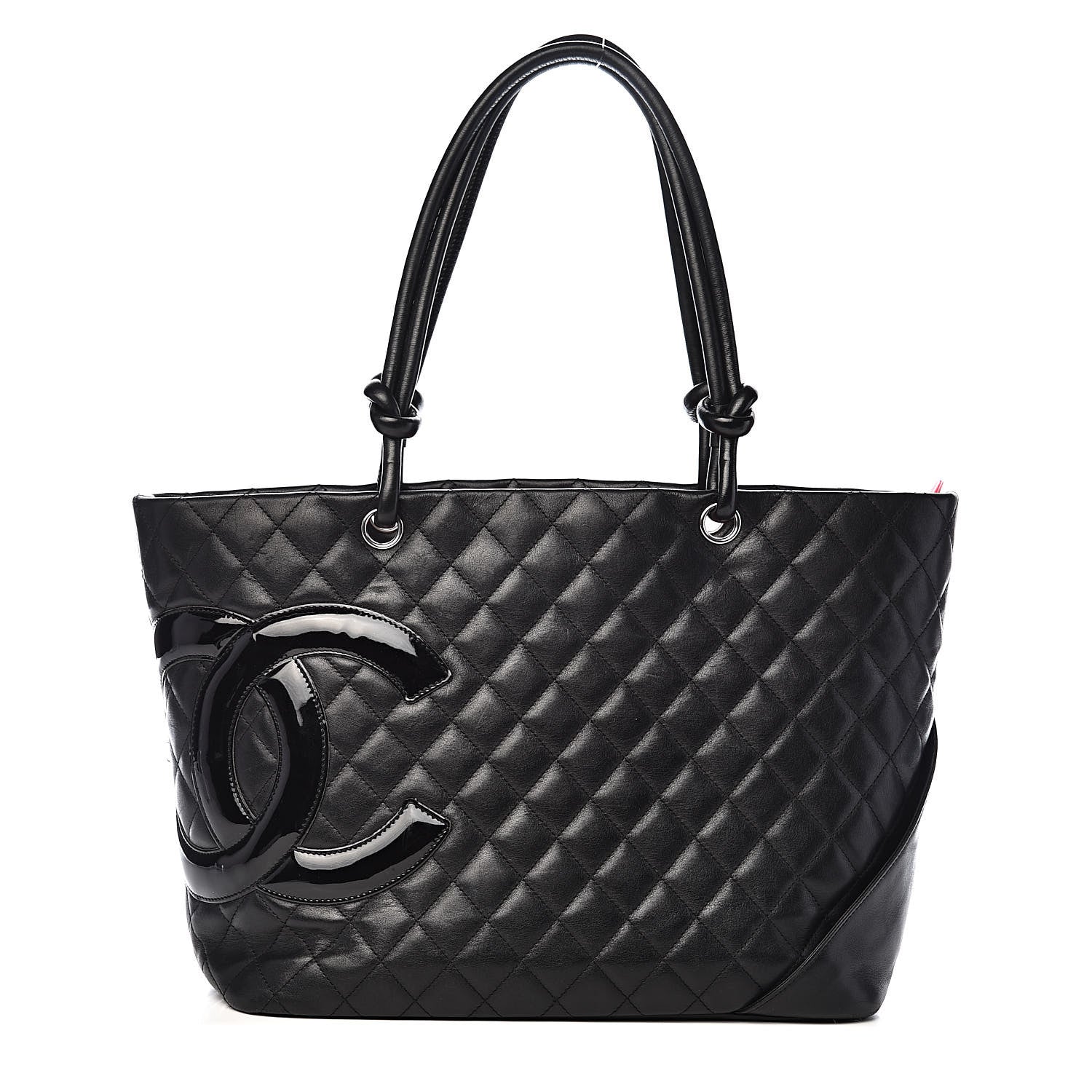 Chanel Calfskin Quilted Large Cambon Tote Black 1 of 13