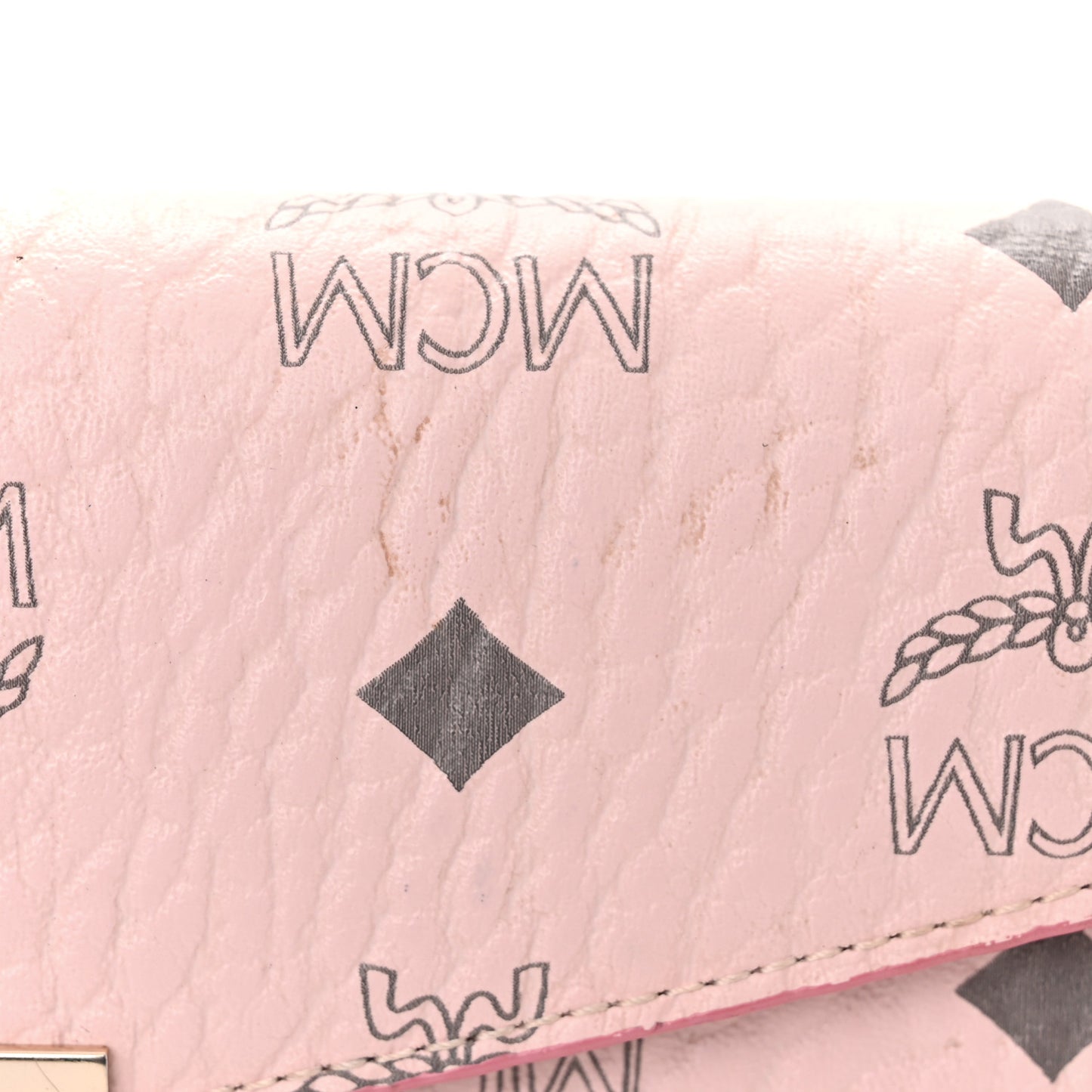 Visetos Large Patricia Wallet On Chain Soft Pink