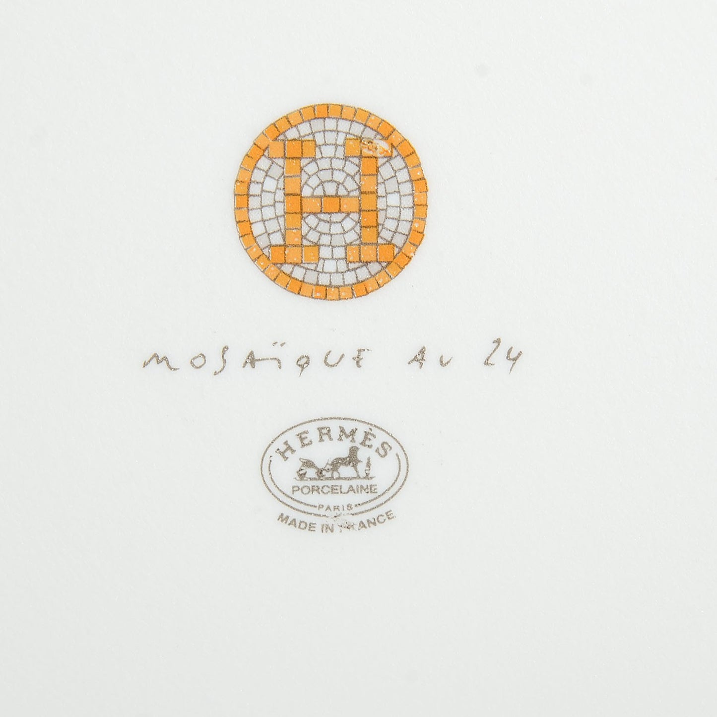 Porcelain Mosaique au 24 Tart Platter
