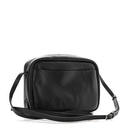 Balenciaga Calfskin Logo XS Everyday Camera Bag Black 2 of 10
