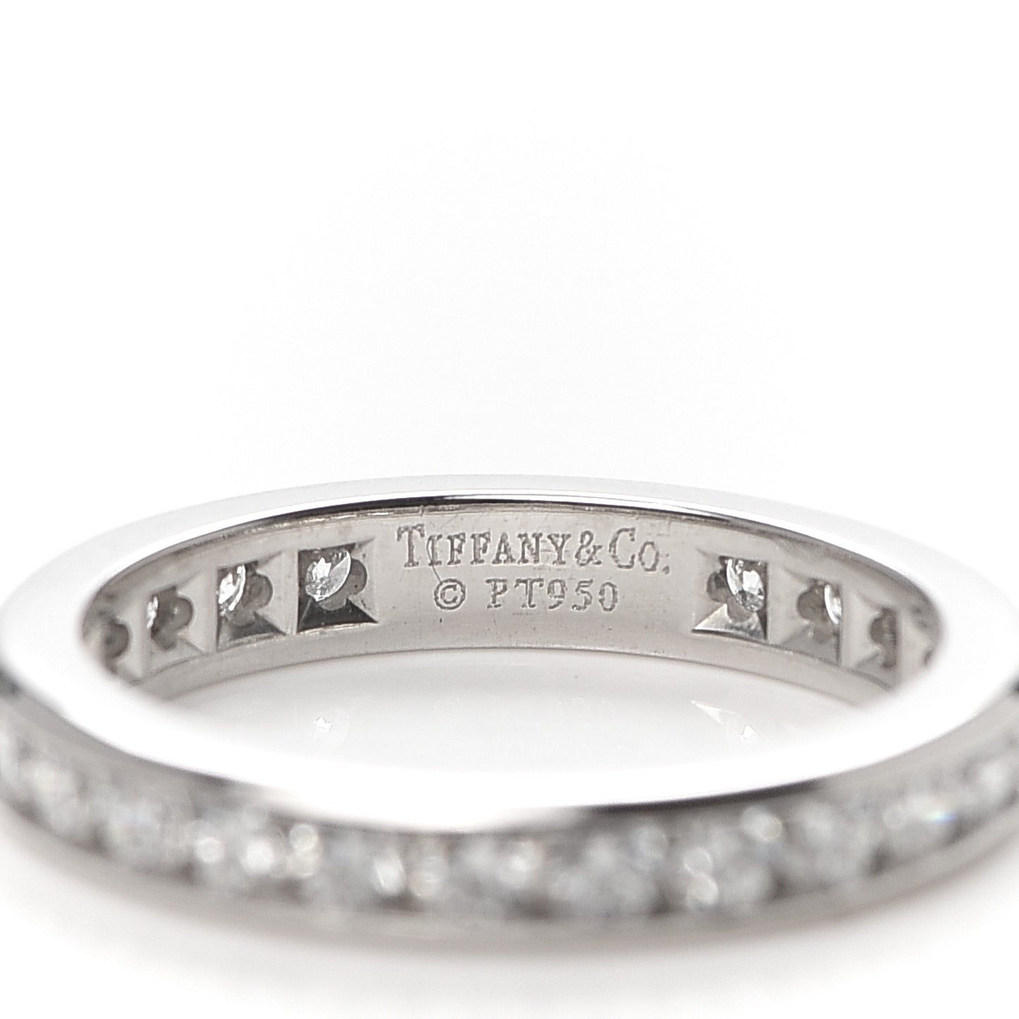 Platinum Diamond Full Circle Wedding Band Ring 49 5