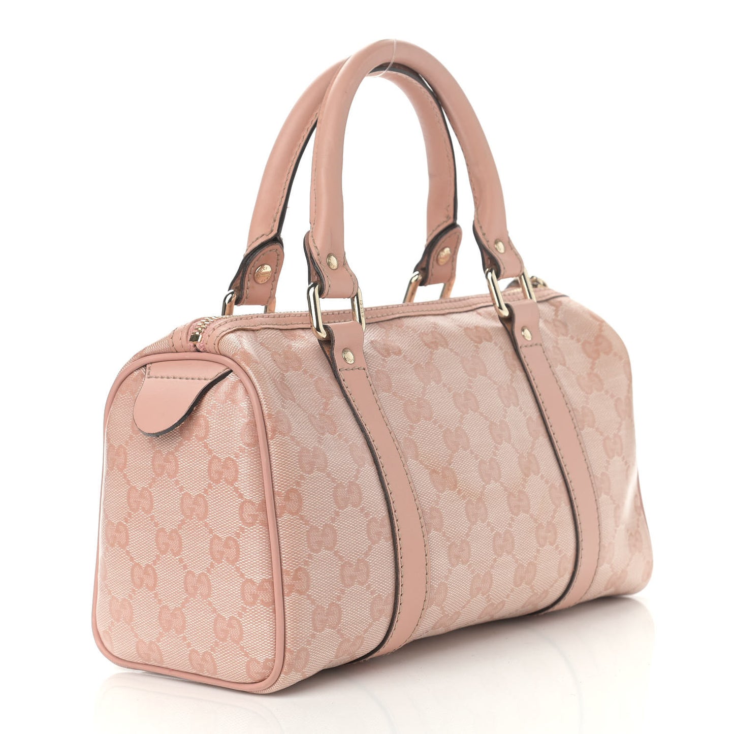 Crystal Monogram Small Joy Boston Blush