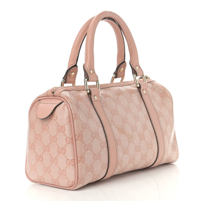 Gucci Crystal Monogram Small Joy Boston Blush 3 of 10