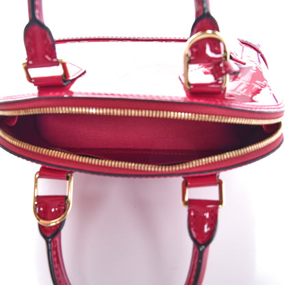 Louis Vuitton Vernis Alma BB Rose Indien 5 of 7