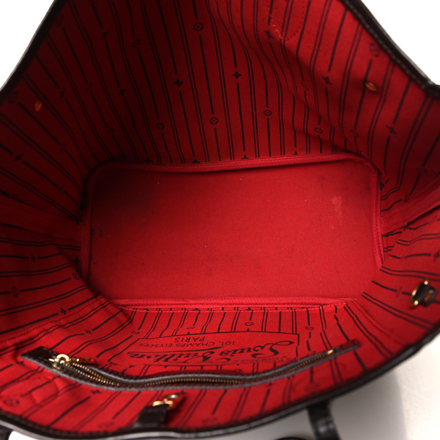 Louis Vuitton Damier Ebene Neverfull MM 5 of 11