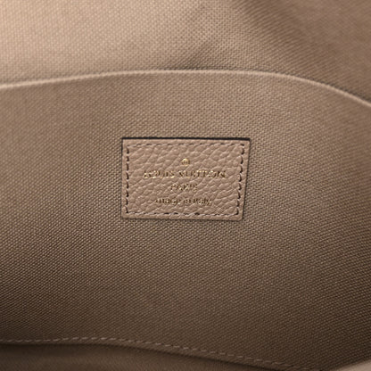 Louis Vuitton Empreinte Monogram Giant Felicie Pochette Tourterelle Creme 7 of 10