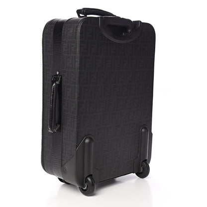 Fendi Zucca Spalmati Carry On Luggage Black 3 of 7