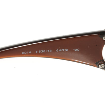 Chanel CC Sunglasses 6014 Brown 5 of 5