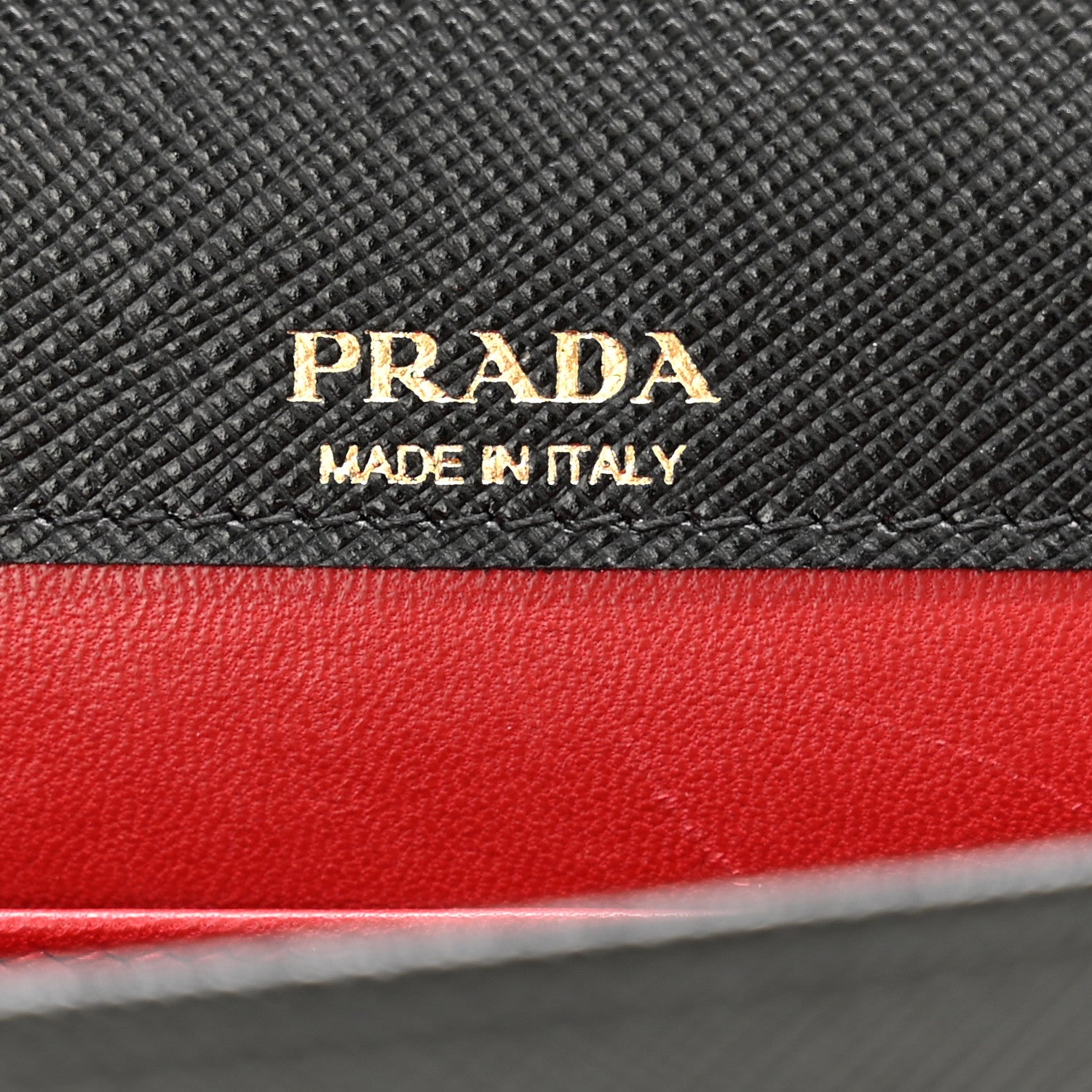 Prada Saffiano Lux Mini Crossbody Bag Black 7 of 10