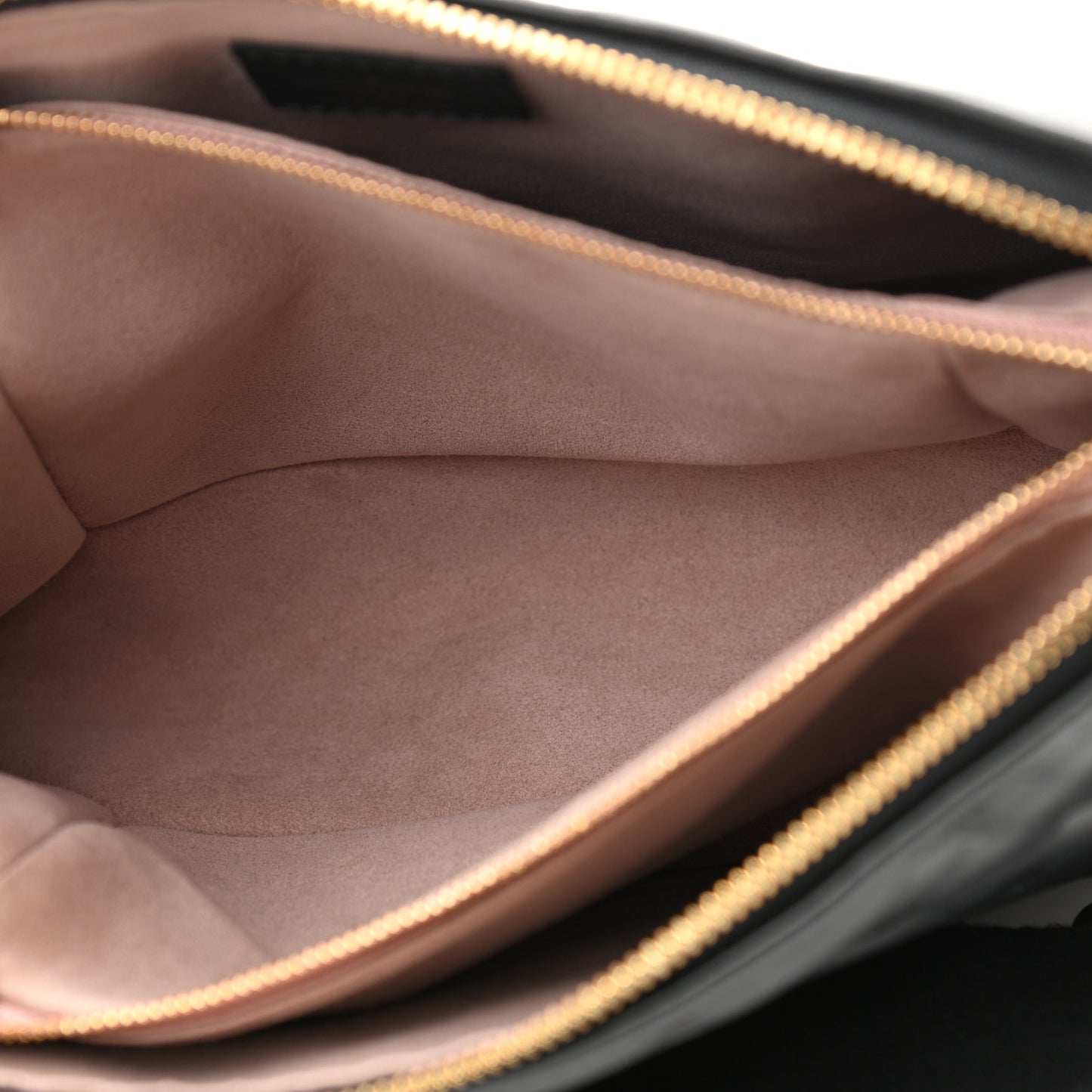 Lambskin Embossed Monogram Coussin PM Black