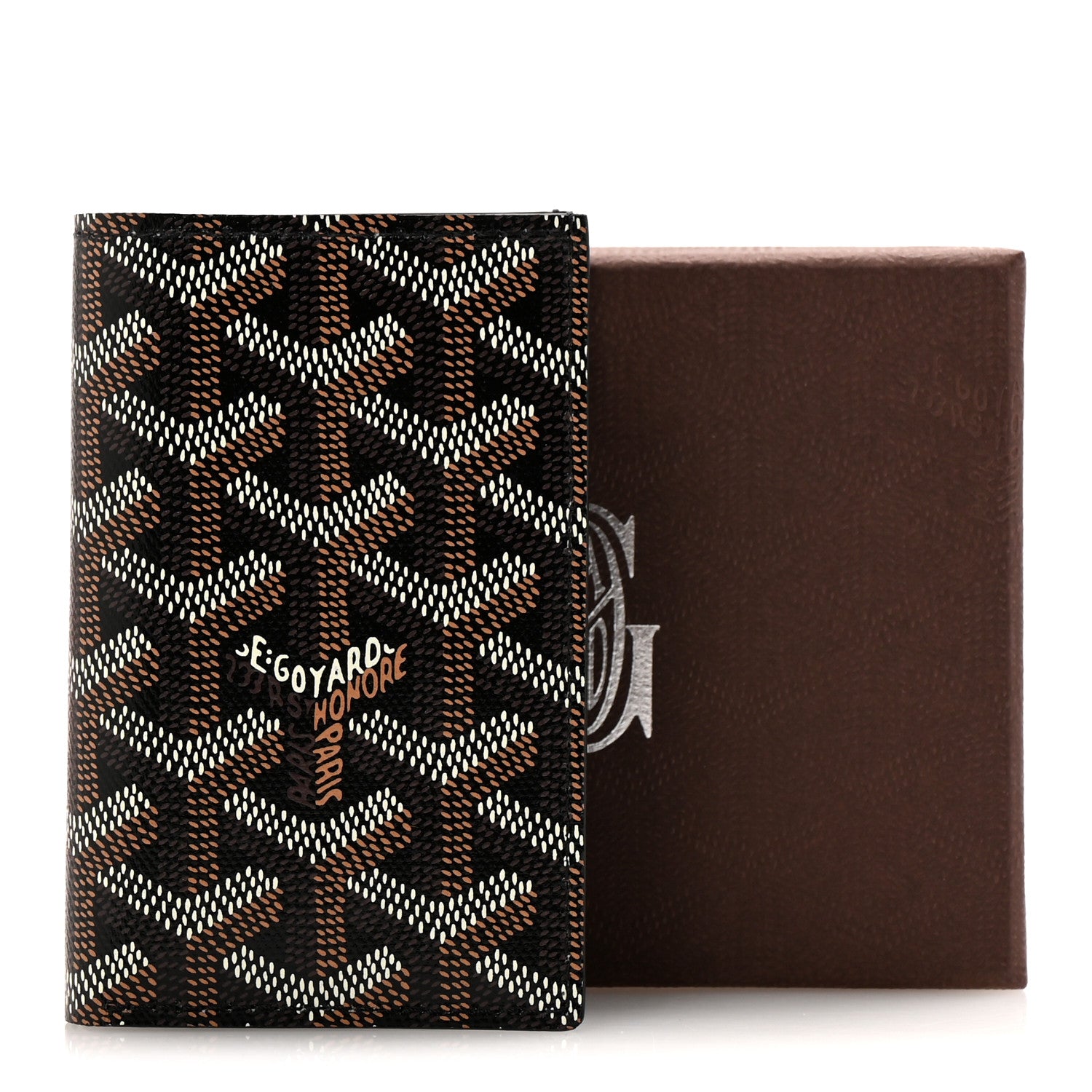 Goyard Goyardine Saint Pierre Card Holder Black 8 of 8