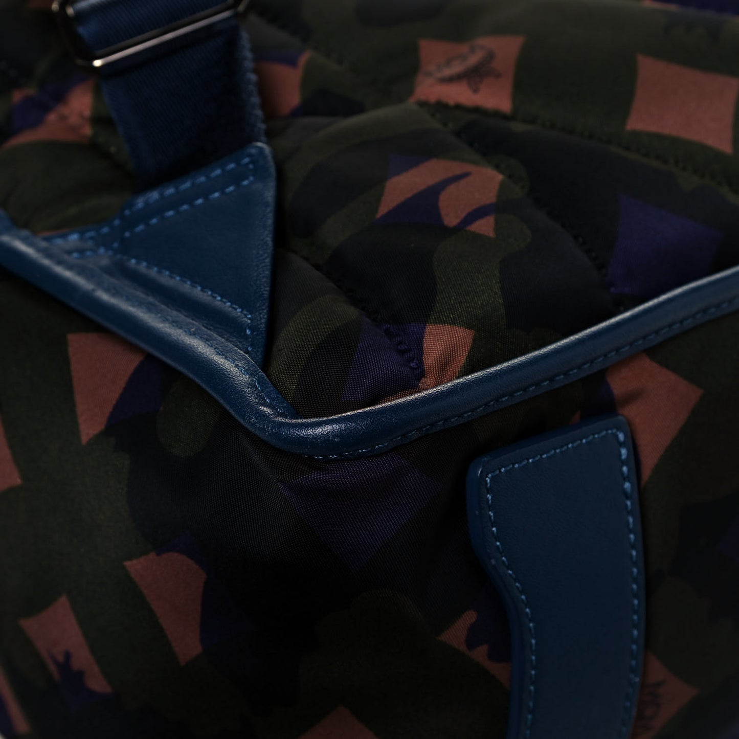 Nylon Floral Camo Dieter Backpack Loden Green