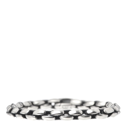 David Yurman Sterling Silver 6mm Elongated Box Chain Bracelet 1 of 6