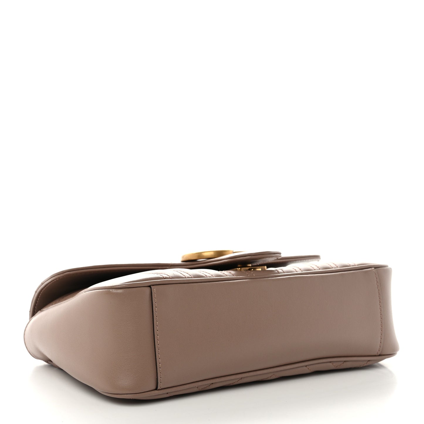 Calfskin Matelasse Small GG Marmont Shoulder Bag Porcelain Rose
