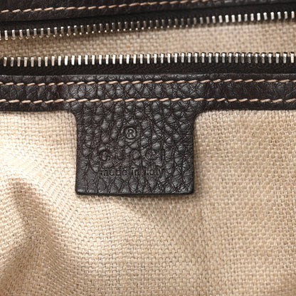 Gucci Monogram Medium Icon Bit Hobo Dark Brown 6 of 11
