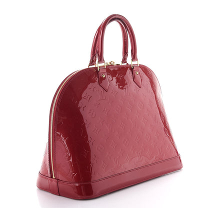 Louis Vuitton Vernis Alma GM Pomme D'Amour 3 of 11