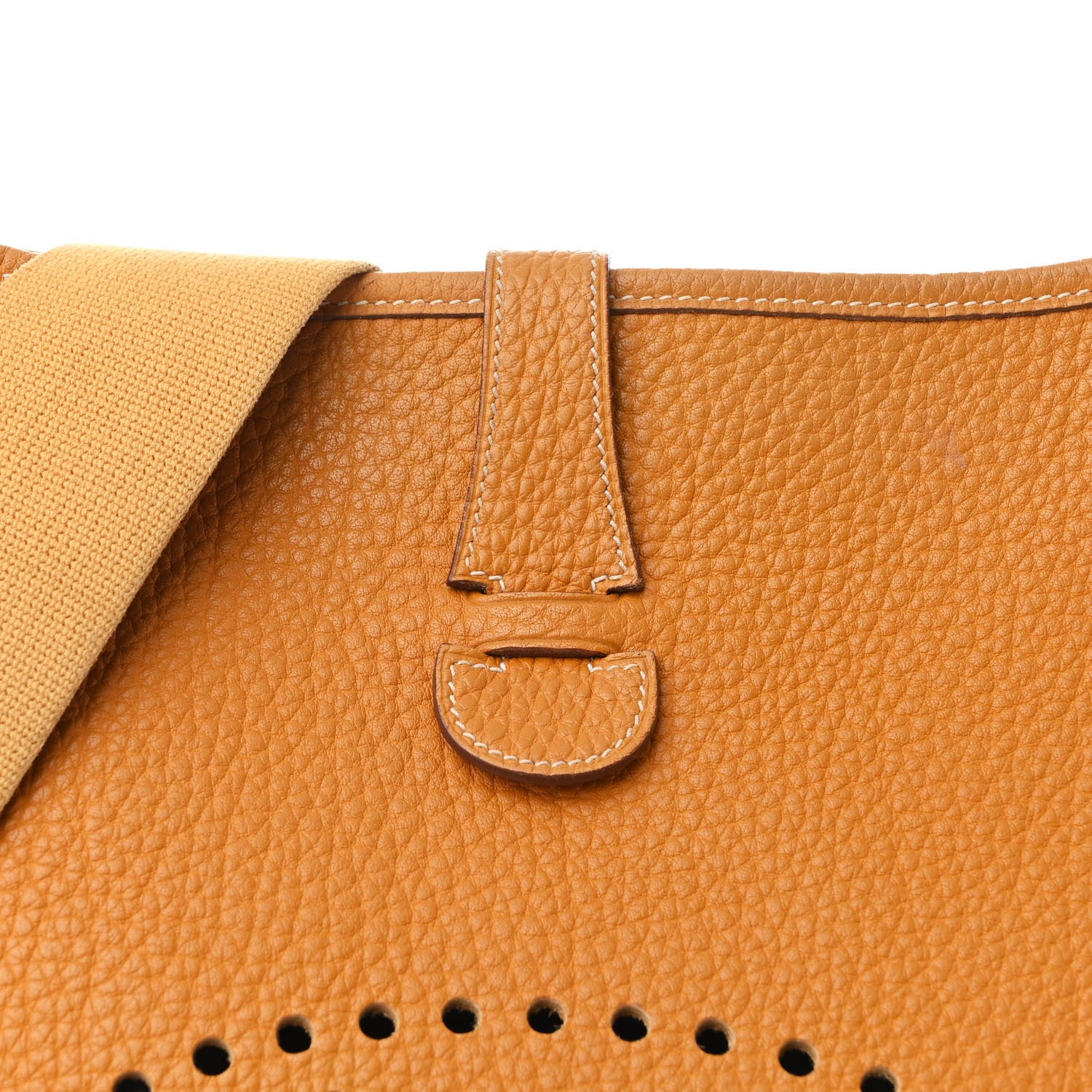 Hermes Togo Evelyne GM Moutarde 8 of 11