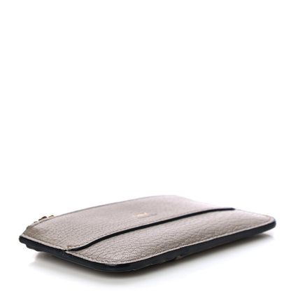 Chloe Grained Calfskin Drew Card Holder Motty Grey 4 of 10