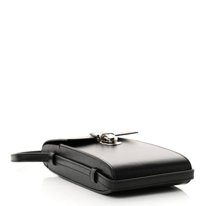 Saint Laurent Calfskin Phone Holder Crossbody Black 4 of 11