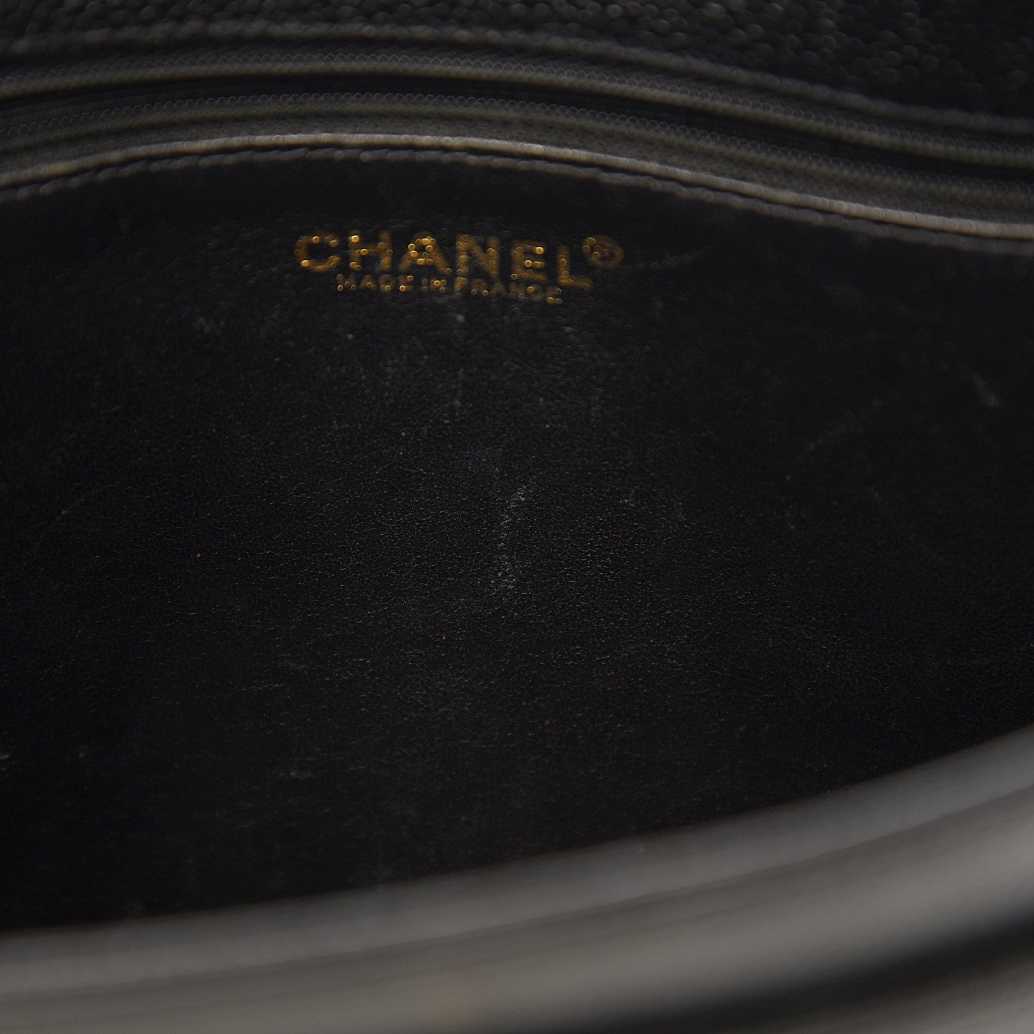 Chanel Caviar CC Tote Black 8 of 12