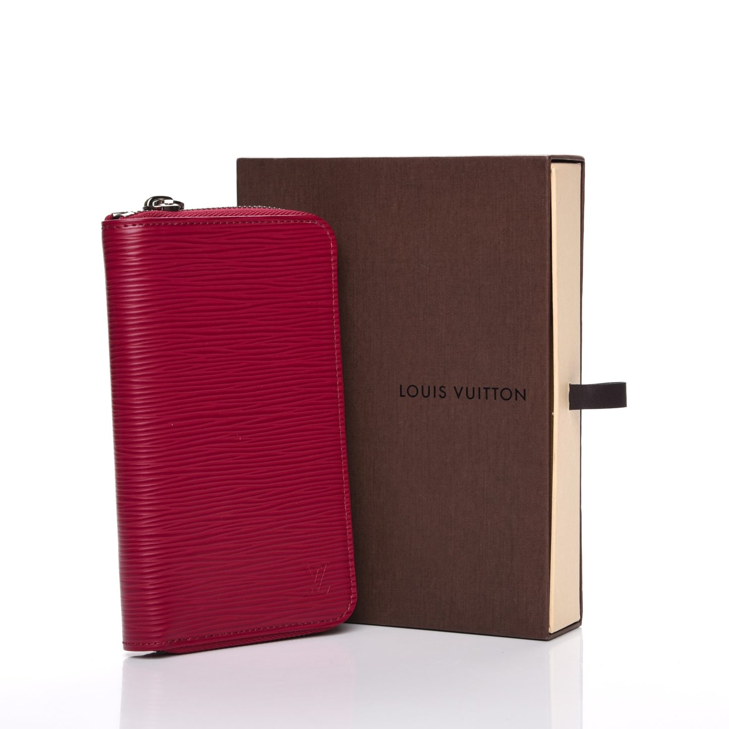 Epi Zippy Compact Wallet Fuchsia