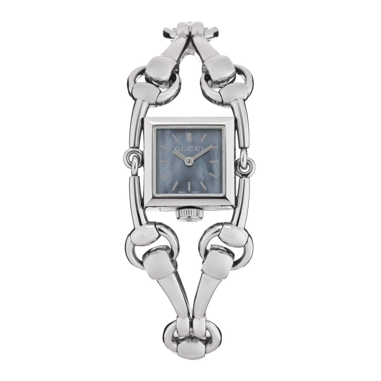 Stainless Steel Blue Mother of Pearl 20mm Signoria Quartz Watch