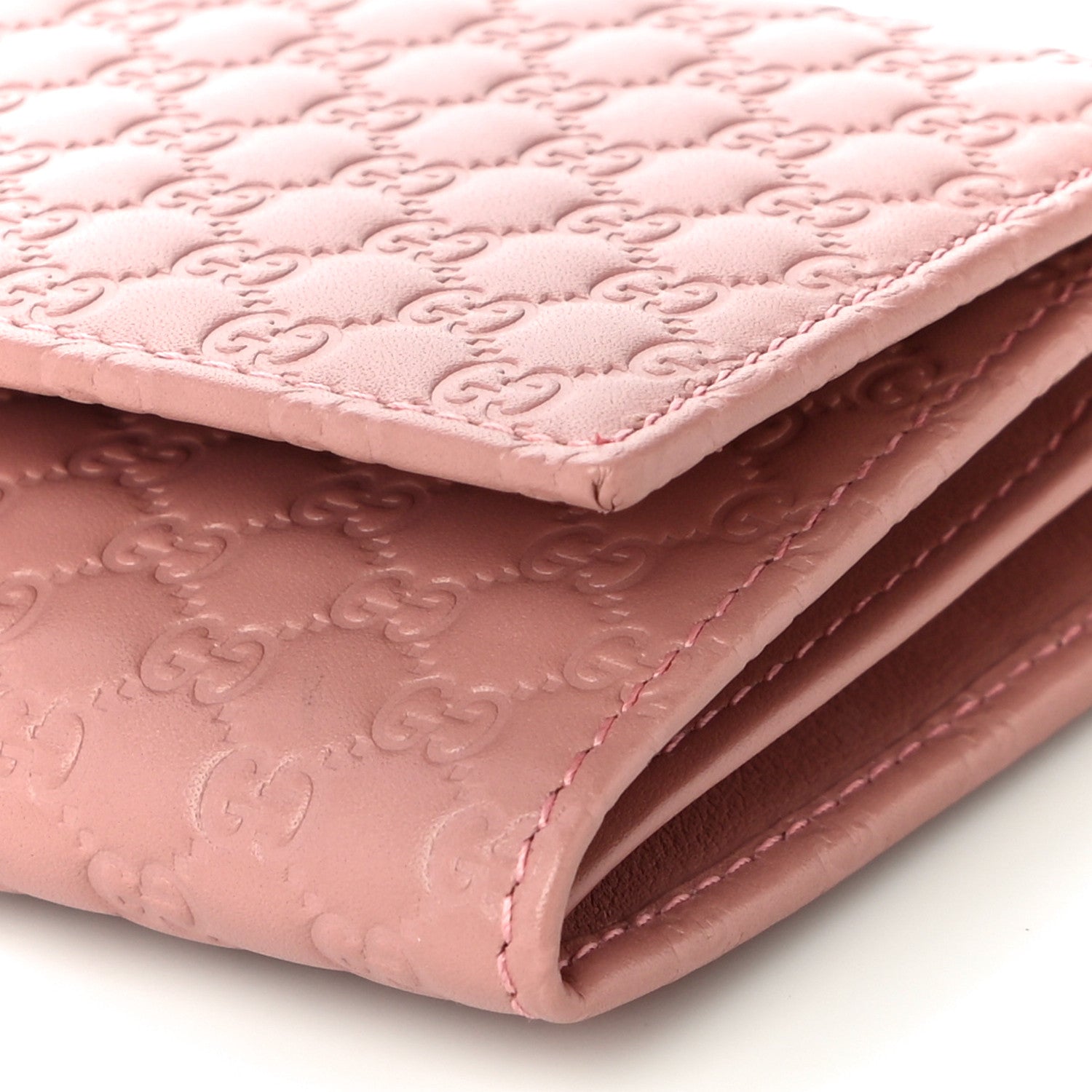Gucci Soft Microguccissima Continental Wallet Soft Pink 10 of 11
