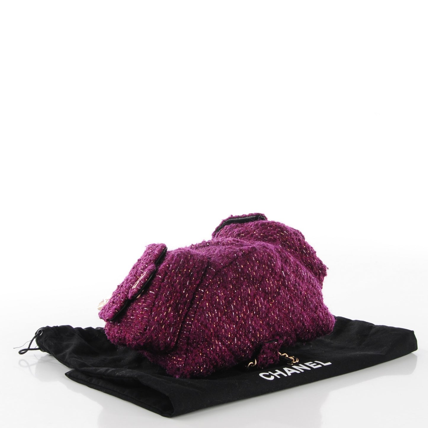 Tweed Mini Backpack is Back Plum