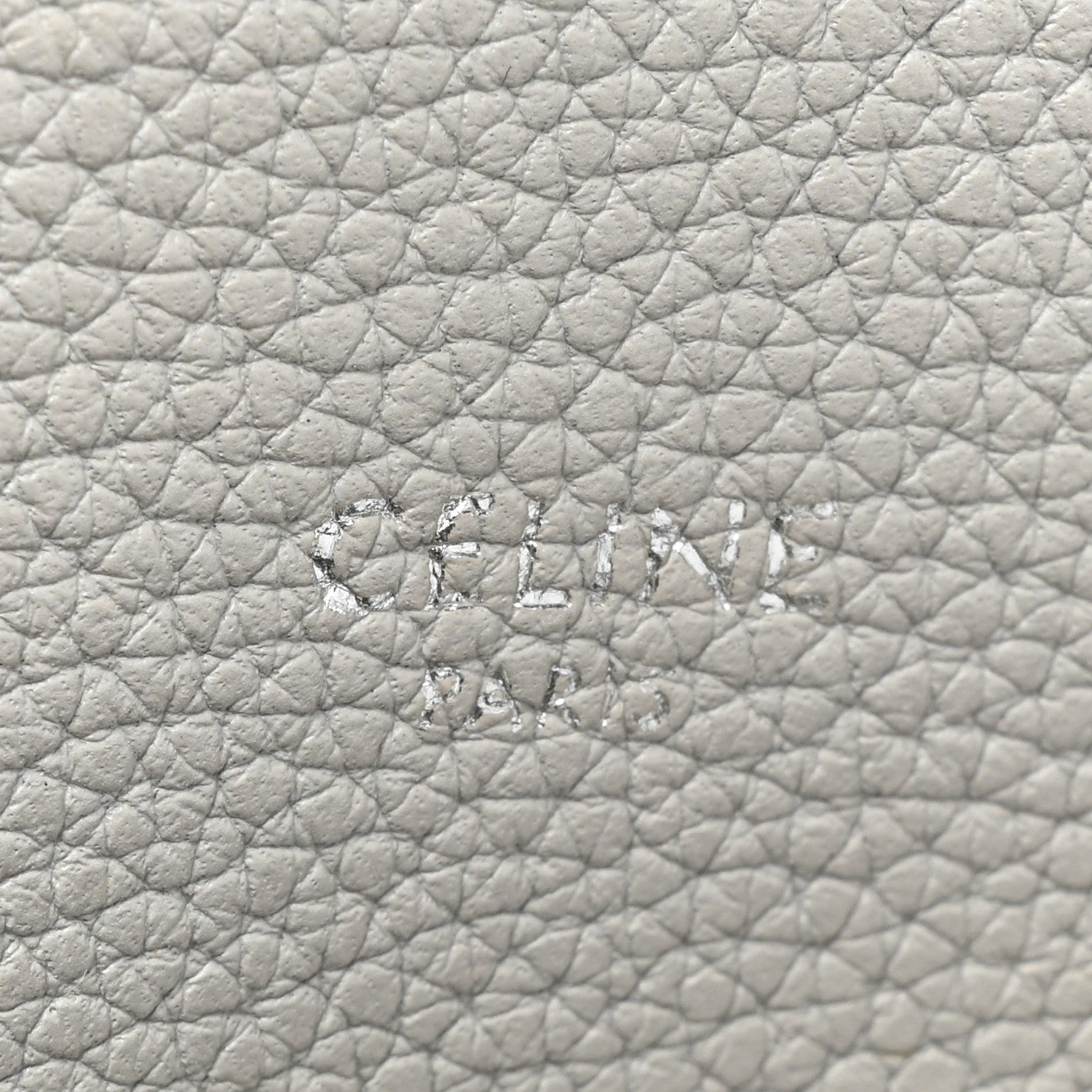 Celine Soft Grained Calfskin Small Belt Cabas Phantom Mineral 6 of 16