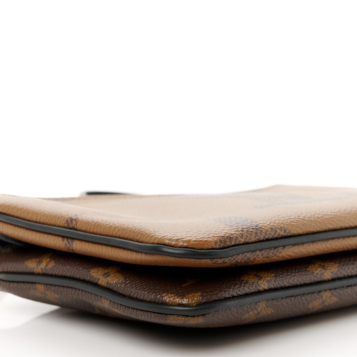 Reverse Monogram Giant Double Zip Pochette