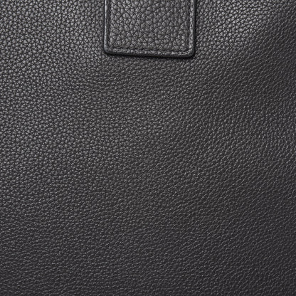 Saint Laurent Grained Calfskin Sac De Jour Souple Duffle 36H Asphalt Gray 12 of 14
