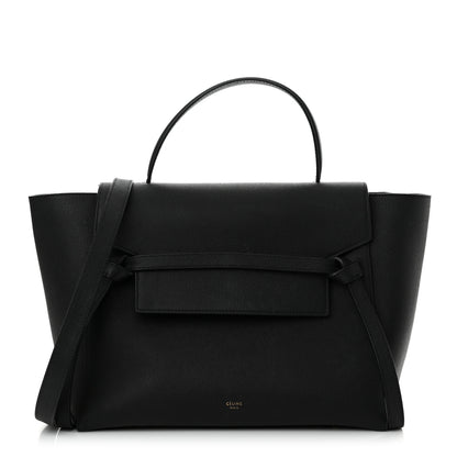 Celine Grained Calfskin Mini Belt Bag Black 1 of 17
