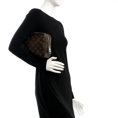 Louis Vuitton Monogram Macassar Toilet Pouch GM 3 of 9