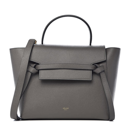 Celine Grained Calfskin Micro Belt Bag Grey 1 of 10