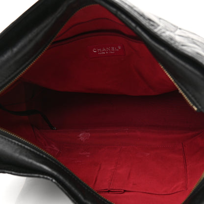 Chanel Aged Calfskin Quilted Maxi Gabrielle Hobo Black 5 of 18