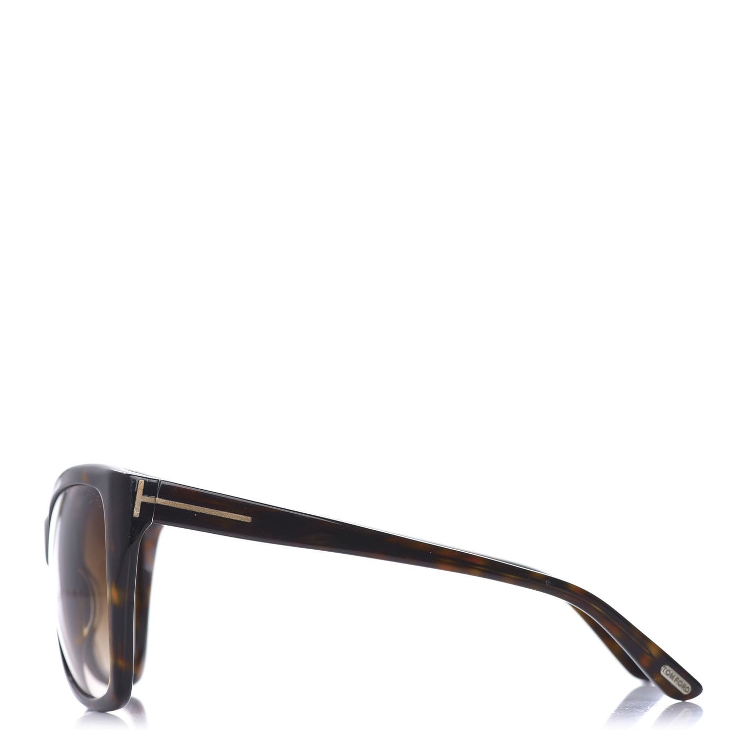 Carli Oversize Square Cateye Sunglasses TF295 Havana Brown